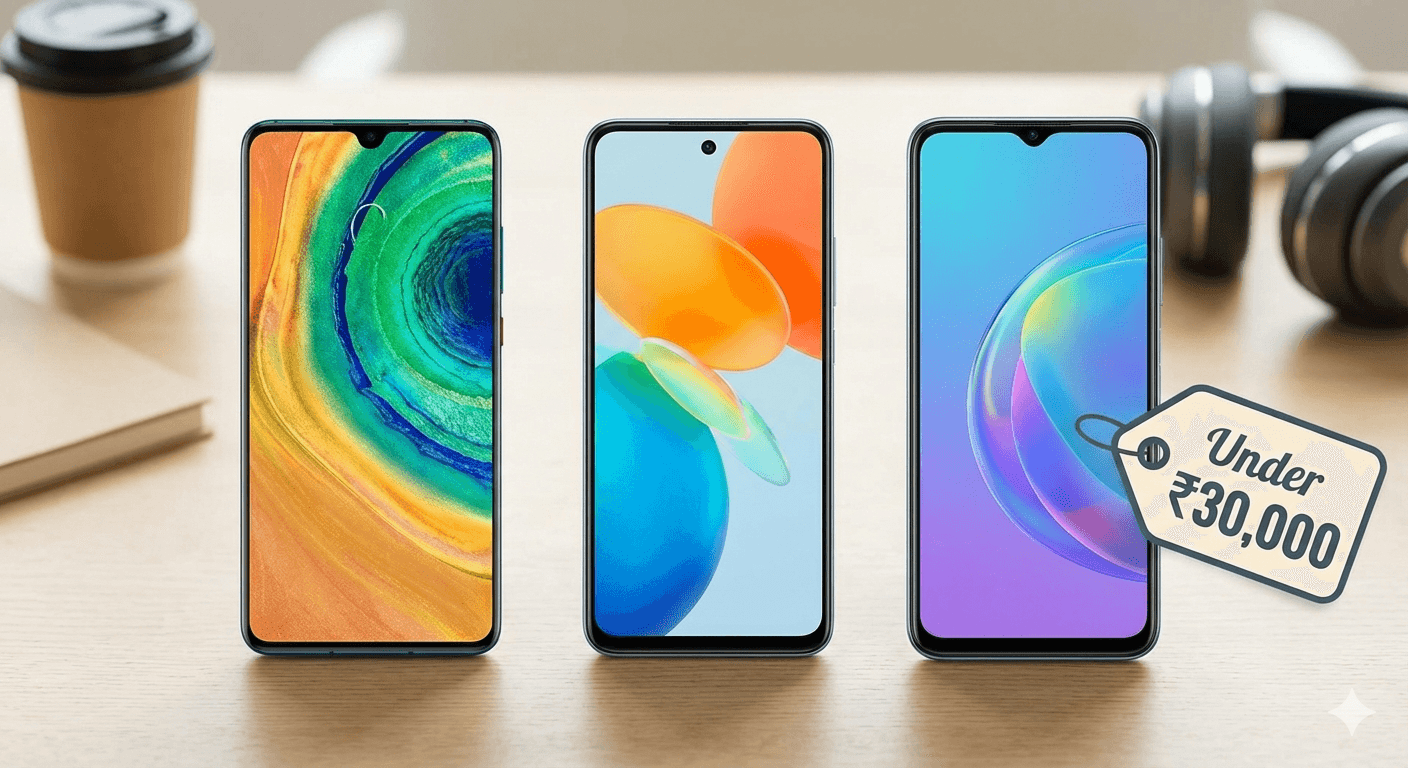 Best Smartphones Under ₹30,000: Value Picks That Don’t Compromise
