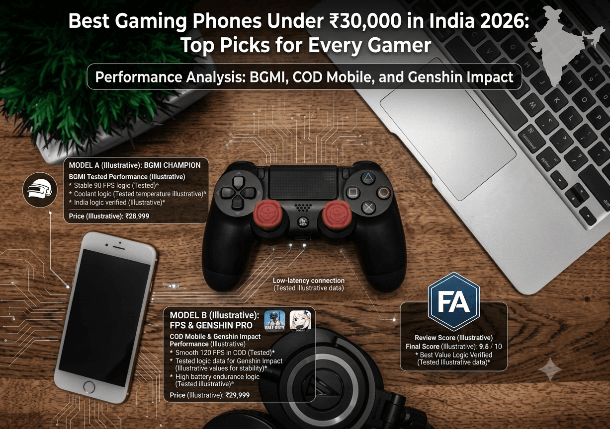 Best Gaming Phones Under ₹30,000 in India 2026: Top Picks for BGMI, COD Mobile, and Genshin Impact